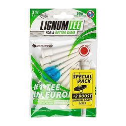 LIGNUM Unisexe 82MM Boost TEES 12PK-Blanc