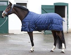 PFIFF 101672 Orlando Couverture d'hiver pour Cheval Bleu 145 cm