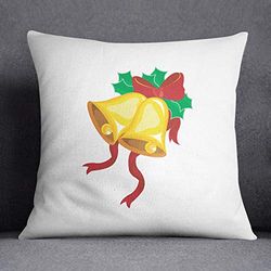 Bonamaison Fundas Navideñas para Cojines, Polyester, Multicolor, 45x45 Cm