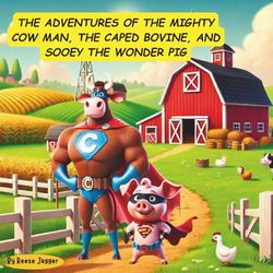 THE ADVENTURES OF THE MIGHTY COW MAN THE CAPED BOVINE, AND SOOEY THE WONDER PIG