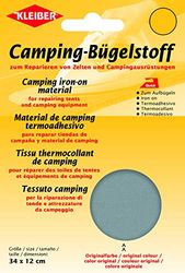 Kleiber Patch réparation thermocollant Toile de Tente, auvent 100% Coton, Gris