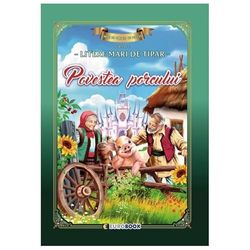 Povestea Porcului. Carte De Colorat Cu Povesti. Scrisa Cu Litere Mari De Tipar