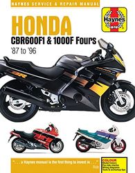Honda CBR600F1 & 1000F Fours (87 - 96) Haynes Repair Manual (Paperback)