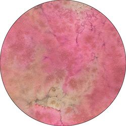 Bonateks, Ronde digitaal bedrukte muismat, antislip onderkant, voor kantoor en thuis, diameter: 22 cm