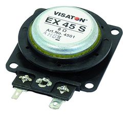 Visaton 4501 "Body Sound Converter EX 45 S - 8 Ohm Speaker zwart