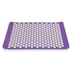 AFH-Webshop 520901 acupressuurmat, prikkelmat, ontspanningsmat, shantimat, kleur: lila/wit