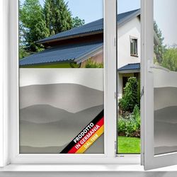 d-c-fix Pellicola adesiva per vetri finestre privacy Montagna adesivo statico premium oscurante opaca decorative impermeabile per cucina, casa, ufficio, bagno, doccia carta 45 cm x 1,5 m