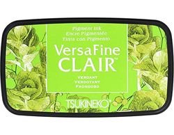 Tsukineko VerSJFS Peças verde almofada, tapete de tinta Clair, material sintético, verde, 5,6 x 9,7 x 2,3 cm, 76 x 35 mm