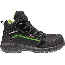 BASE Protection Be-Powerful Top S3 WR Ci SRC Sapato de segurança, tamanho: 46, cor: Preto/verde, B0898BGN46