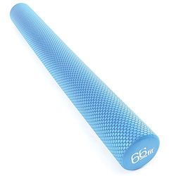 66fit EVA FOAM ROLLER - BLUE - 10CM X 90CM