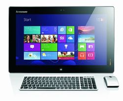 Lenovo Flex20 20 inch Touchscreen All-in-One Desktop PC - Silver (Intel Core i3 4010U 1.7GHz Processor, 4GB RAM, 500GB HDD, 8GB SSD, Integrated Graphics, Windows 8)
