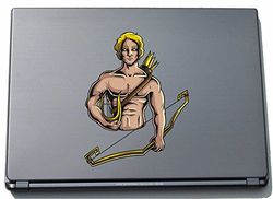 Laptopsticker Laptopskin Greek God 004 - Griekse goden - 150 x 116 mm sticker