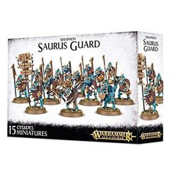Games Workshop Warhammer AoS - Seraphon Saurus Guard 99120208016 Noir