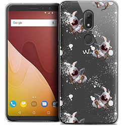 Beschermhoes voor Wiko View Prime, ultradun, motief: Hazen Crétins Cupidon patroon