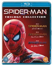 Spider-Man Triple: Home Coming, Far from Home & No Way Home [Blu-ray] [2021]