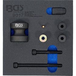 BGS 9017 | Bandeja para carro 1/6: Conjunto para desmontar injetores | para motores com injeção direta de gasolina BMW