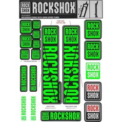RockShox Unisex – fälgband för vuxna – 03054970 fälgband, grön, 35 mm stativrör