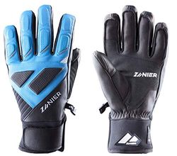 Zanier Unisexe - Adulte 21088-2045-6.5 Gants Noir Turquoise 6.5