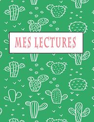 Mes Lectures: Cahier de lecture avec 100 fiche de lecture à compléter cadeau pour les lecteurs et amateurs de livres