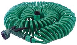 Draper 76788 10 m 3/8 Tuyau à Spirales avec Pistolet Vaporisateur et Robinet connecteur