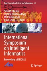 International Symposium on Intelligent Informatics: Proceedings of ISI 2022: 333