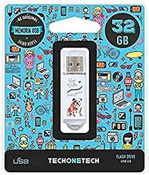 Tech-One-Tech - Pendrive da 32 GB Que Vida Mas Perra