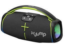 X JUMP XJ 150 Cassa Wireless Portatile Amplificata 60W, Alte Prestazioni, Funzione TWS, USB, AUX-IN, Microfono Incorporato, Speaker Wireless Resistente all'Acqua Waterproof IPX5, Nero