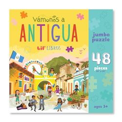 Vámonos: Antigua Jumbo Puzzle 48 Piece: Jumbo Puzzle 48 Pieces