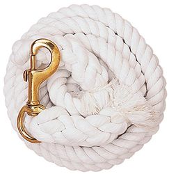 Weaver Leather Corda in Cotone, Bianca, 3,5 m