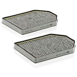 MANN-FILTER CUK 3360 Filtro de habitáculo – filtro de habitáculo com carvão ativo para automóveis