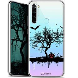 Beschermhoes voor 6,3" Xiaomi Redmi Note 8, ultradun, Halloween Devil's Tree