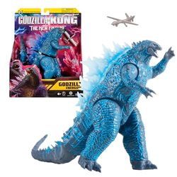 MonsterVerse Godzilla x Kong 2 - Figurine Articulée de 14 cm - Godzilla énergie - pour Les Enfants à partir de 4 Ans - MN303E
