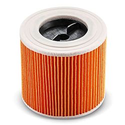 Kärcher Original Filtro de cartucho de una pieza KFI 3310 apto para las aspiradoras en seco y húmedo WD, SE, KWD de Kärcher (2.863-303.0)