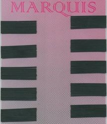 Efalock Professional Pinza para el pelo Marquis, 4 cm, color negro, 1 paquete (1 x 100 unidades)