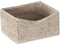 KOUBOO La Jolla Rotan Organizing And Shelf Basket, Honey-Brown_P