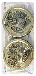 gnp Lot de 48 bouchons pour pots de fleurs en verre 86 mm de diamètre x 2 pièces récipients pour la cuisine