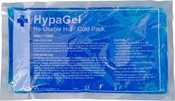 Safety First Aid Group HypaGel Reusable Standard Hot/Cold Gel Pack for Sports First Aid, Muscle and Pain Relief, Single 27cm x 16.5cm - Microwave and Freezer-safe