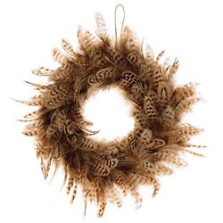 Artemio Couronne Plumes Tigrées 28 cm