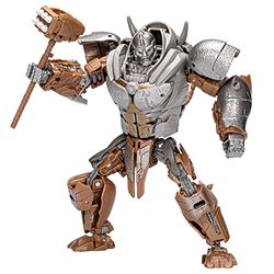 Transformers Studio Series Voyager-klass 103 Rhinox actionfigur för att uppstiga bästen, 16,5 cm