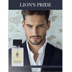 LION'S PRIDE by SANGADO, Perfume for Men, 8-10 hours long-Lasting, Luxury smelling, Woody Chypre, Fine French Essences, Extra-Concentrated (Eau de Parfum), Classy, Luxurious, Elegant, 50 ml Spray