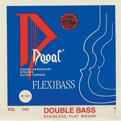 Dogal Set di corde per contrabbasso, Flexibass 1/2