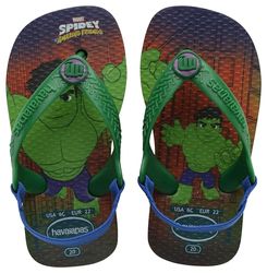 Havaianas Baby Marvel, Sandali, Green, 17/18 EU