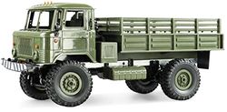 Amewi 22324 GAZ-66 Gruen Brushed 1:16 RC model elektrische vrachtwagen vierwielaandrijving (4WD) RTR 2,4GHz incl. accu, groen