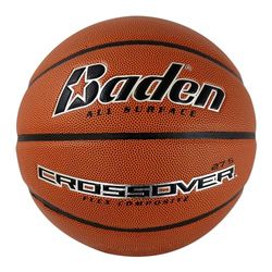 Baden Crossover Basketball Ballon de Basket-Ball - Basketball pour Enfants et Adultes - pour l'extérieur et l'intérieur - Ballon de Loisir pour Toutes Les Surfaces, 7, Orange
