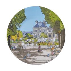 Soledad Petit Jour – PLATO DE POSERT JARDÍN DE LUXEMBURGO Ø 20cm– MELAMINE