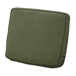 Classic Accessories - Cuscino posteriore Montlake in schiuma e fodera antiscivolo, Heather Fern, 21" wide x 20" high x 4" thick