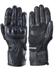 Oxford Products Unisex's RP-5 2.0 Motorcycle Motorbike Sports Racing Leather Gloves, Black, XL