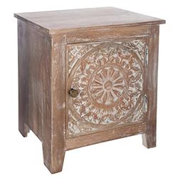 ATMOSPHERA CREATEUR D'INTERIEUR - Comodino Shirel Mango H44,5 cm