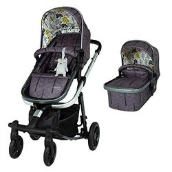 Cosatto Giggle Quad Pram & Pushchair – From Birth to 20kg, Lightweight, Compact Fold, Duo-directional Seat (Fika Forest)