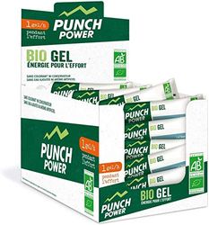 PUNCH POWER - SPEEDGEL Fruits Rouges - Présentoirs 40 gels x 25 g - Gel Energetique d'Endurance - Bio - Sans Colorant - Sans Conservateur - Sans arôme artificiel - Sans Gluten - Marque Française